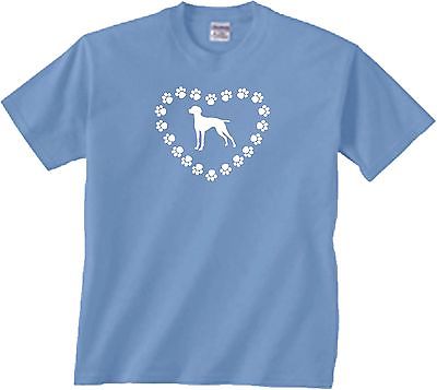 new vizsla design printed T Shirt dogs puppies designer dog fashion puppy shirts