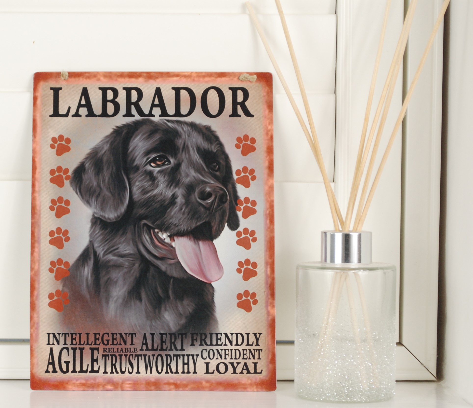 Labrador Vintage Plaque