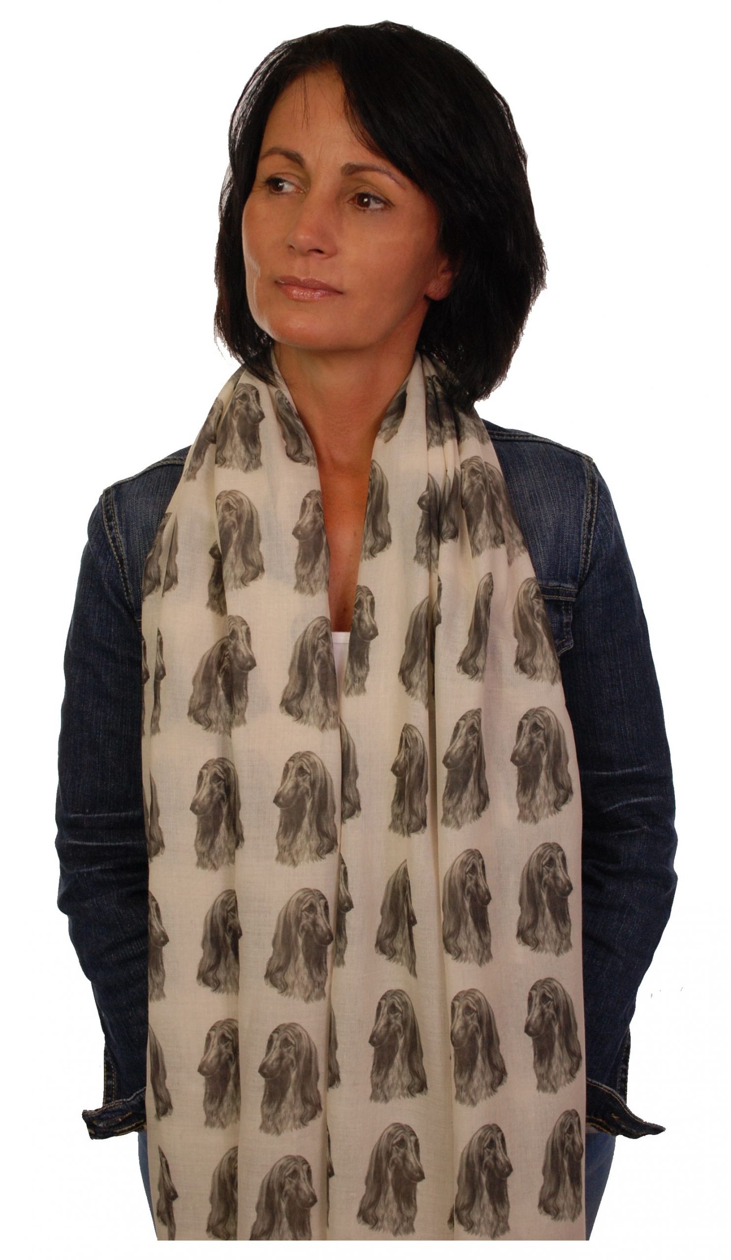 Mike Sibley Afghan licensed design ladies fashion scarf