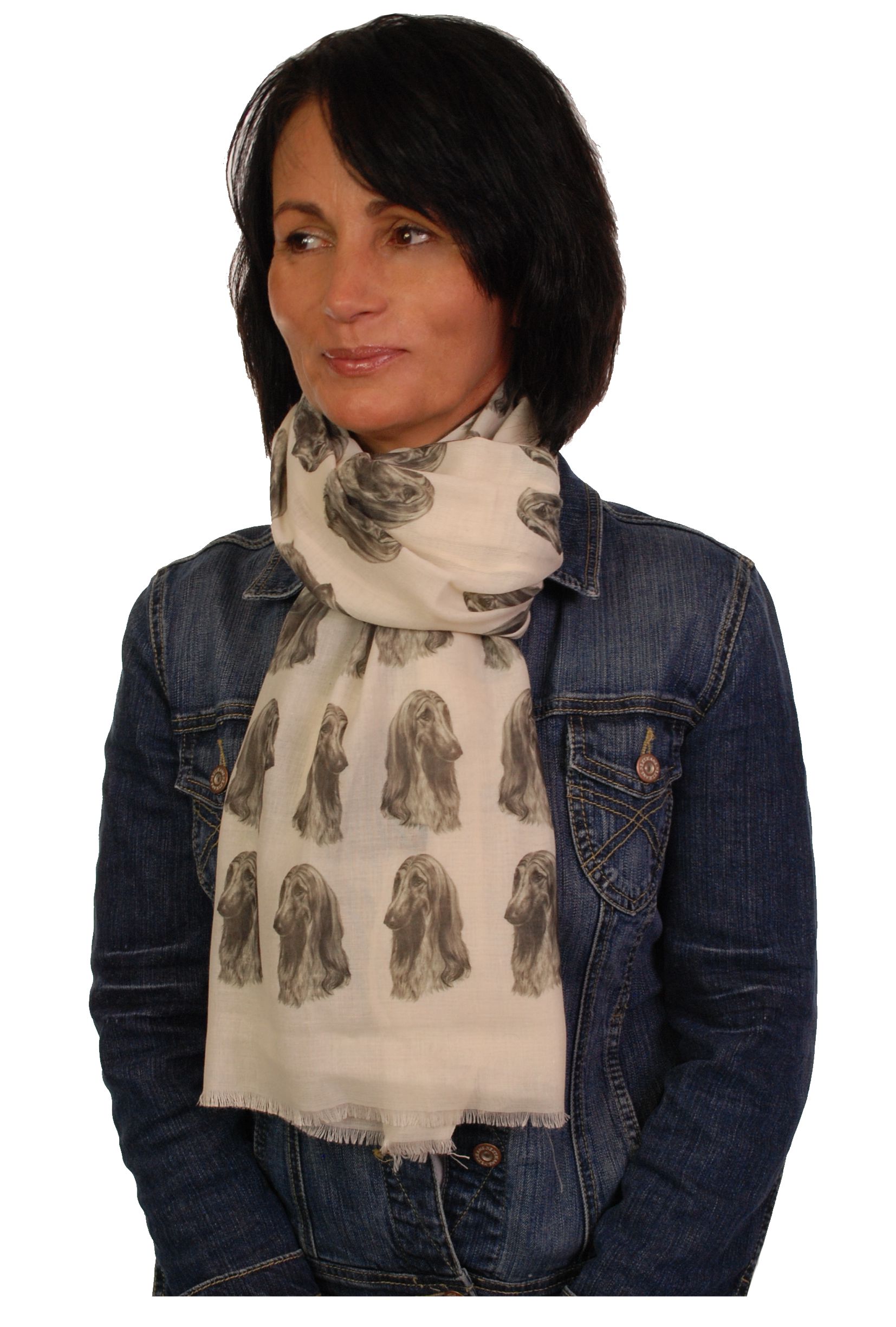 Mike Sibley Afghan licensed design ladies fashion scarf