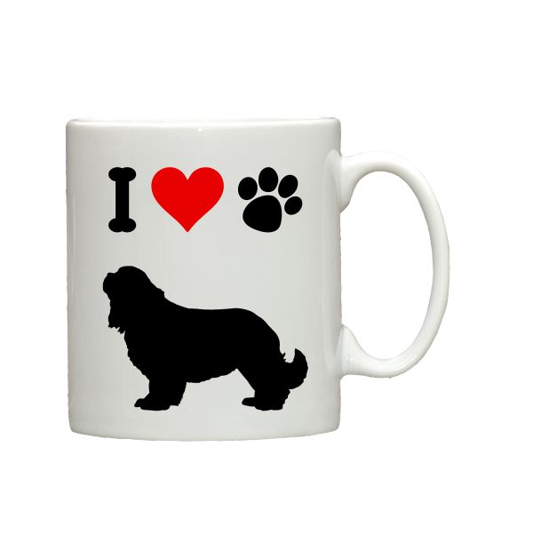 Cavalier King Charles Spaniel I love dogs mug