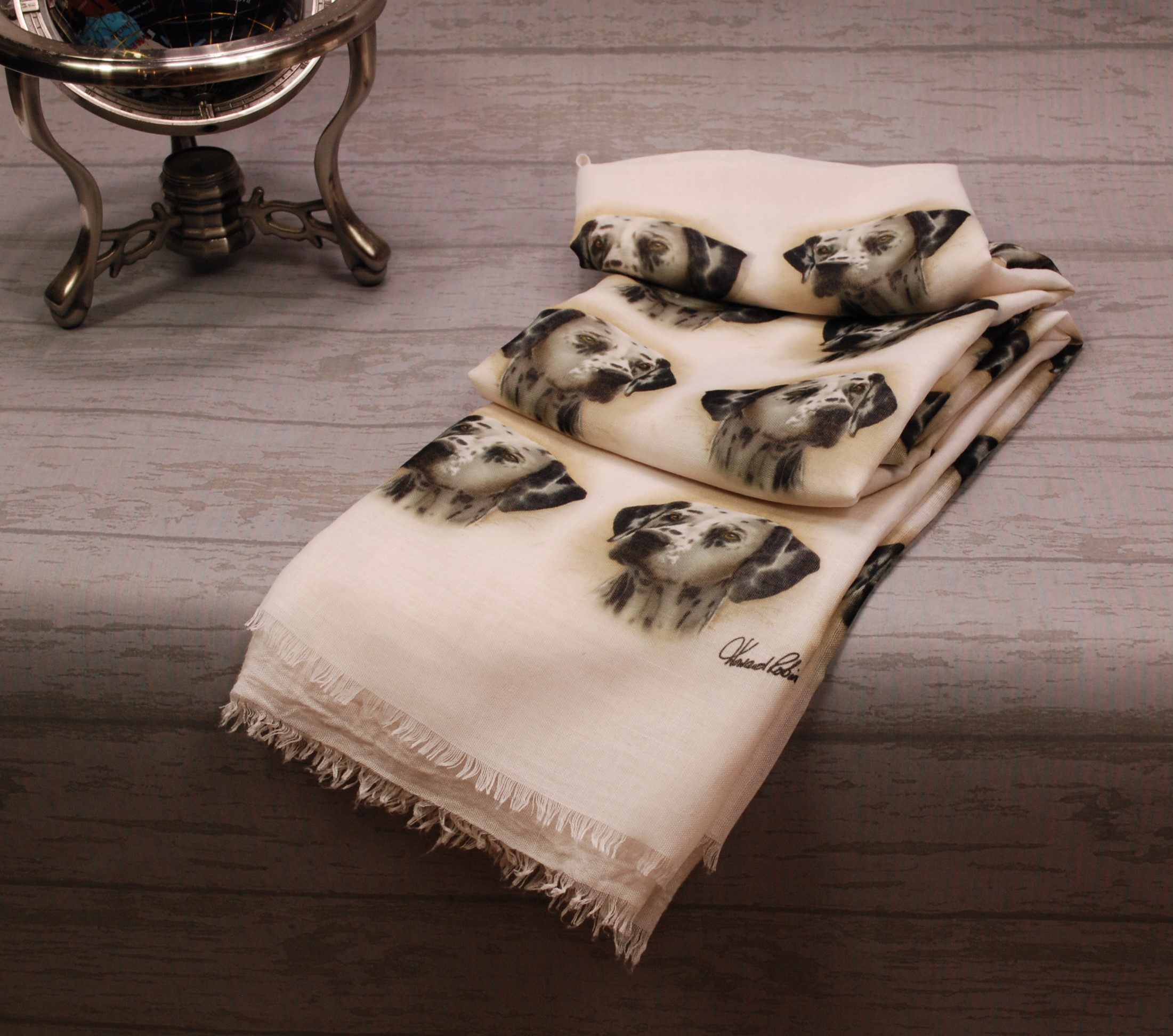 Howard Robinson Dalmatian licensed design ladies fashion scarf