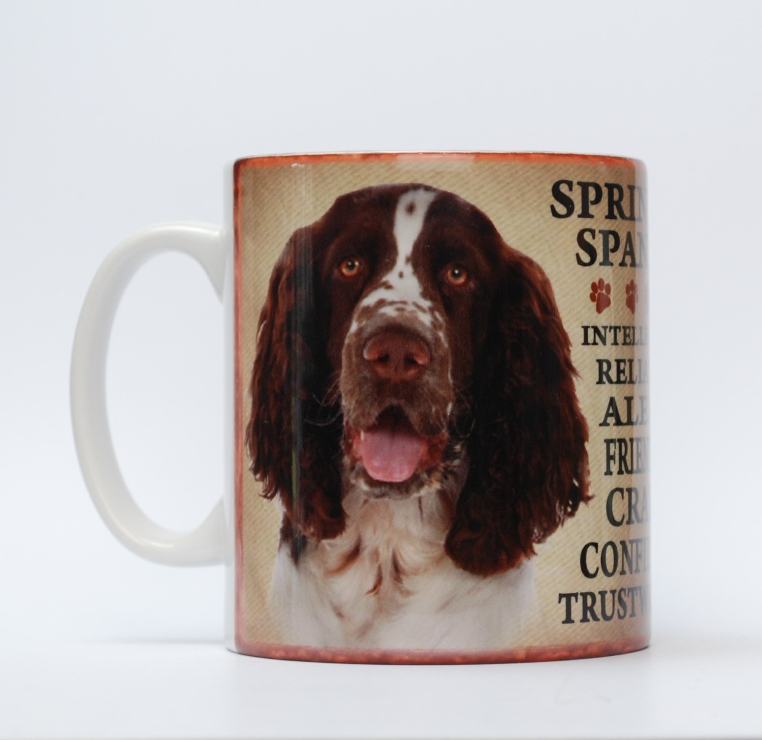 Springer Spaniel Retro Mug