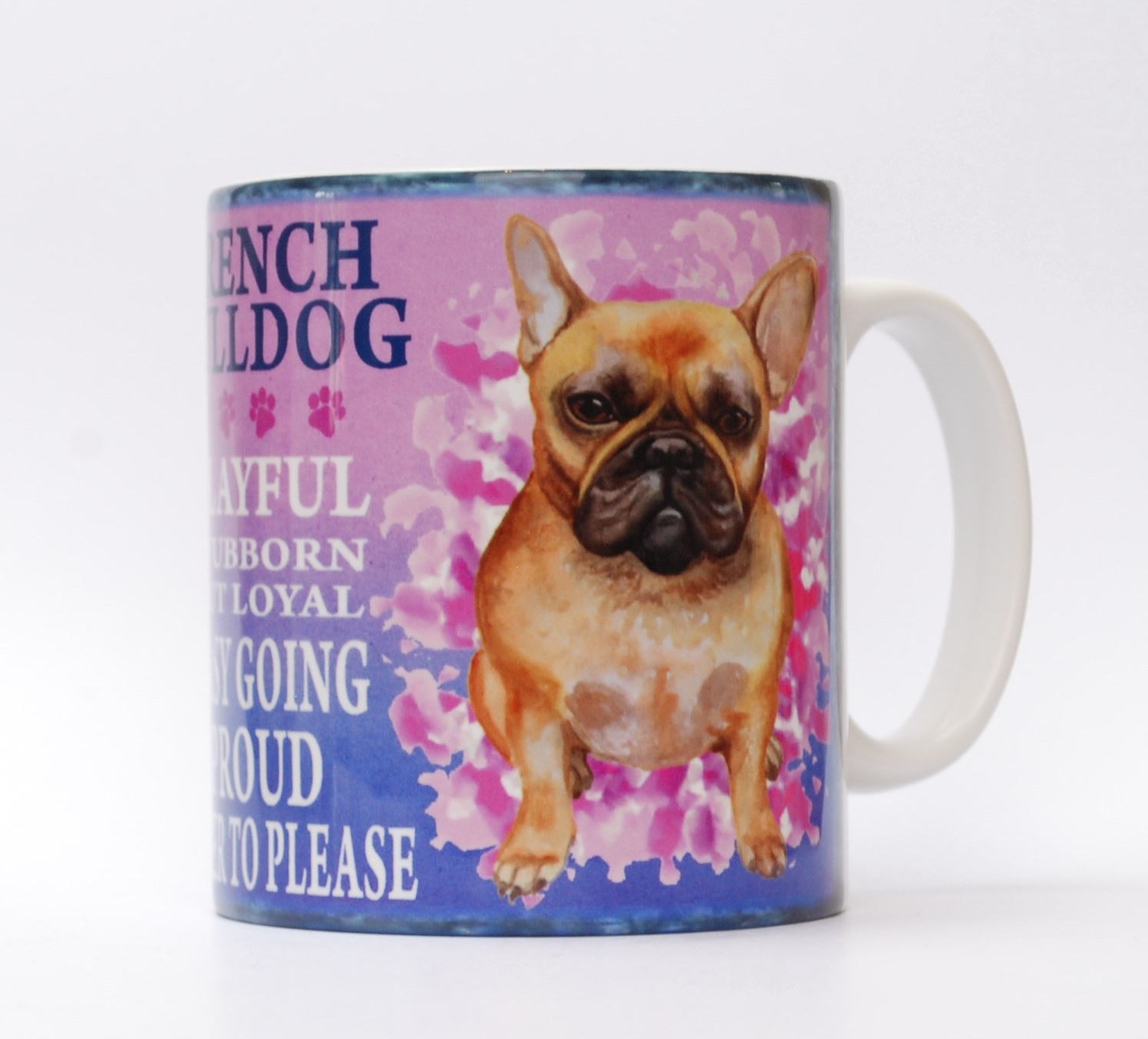 French Bulldog Retro Mug