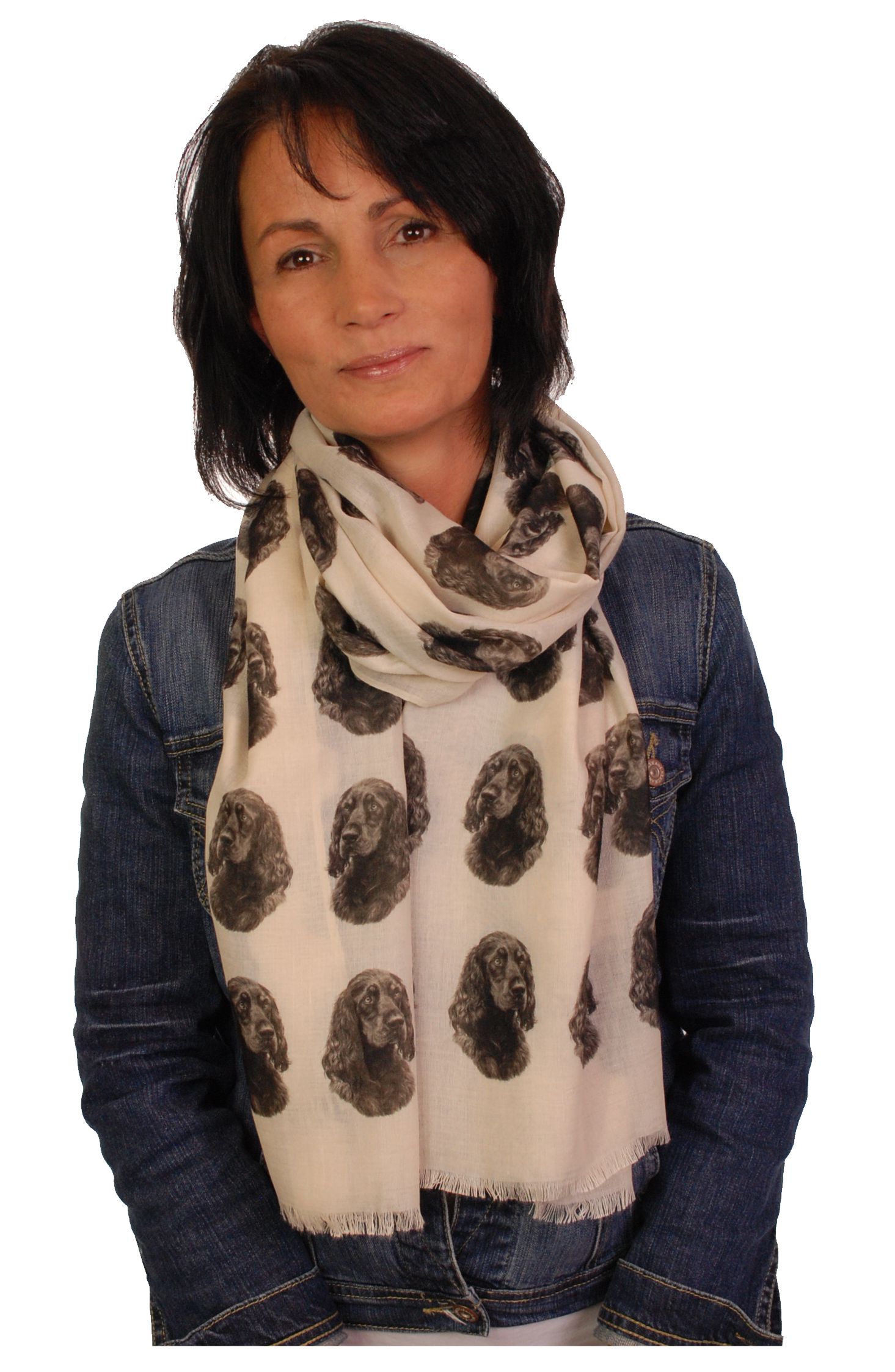 Mike Sibley Gordon Setter licensed design ladies fashion scarf