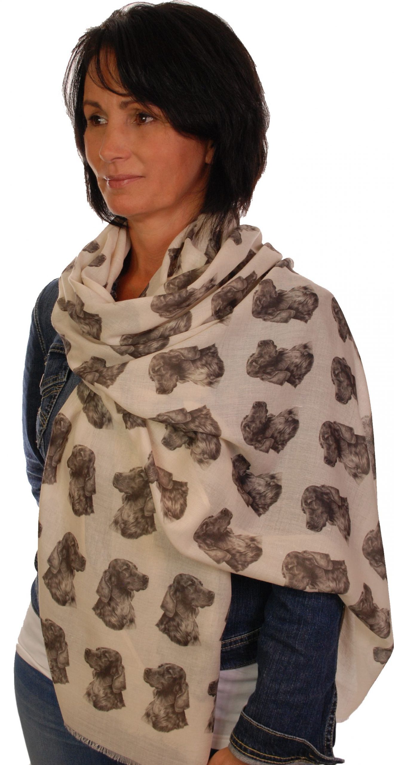 Mike Sibley Irish Setter licensed design ladies fashion scarf