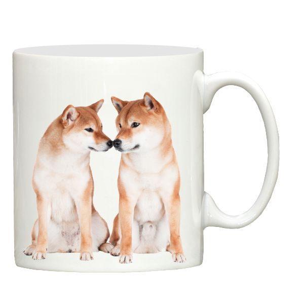 Shiba Inu dog print ceramic mug