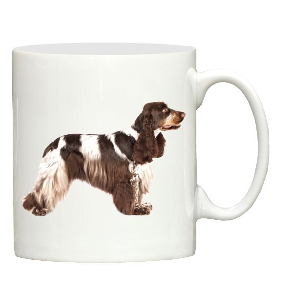 Standing Springer Spaniel ceramic mug
