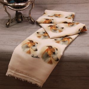 Howard Robinson Whippet licensed design ladies fashion scarf